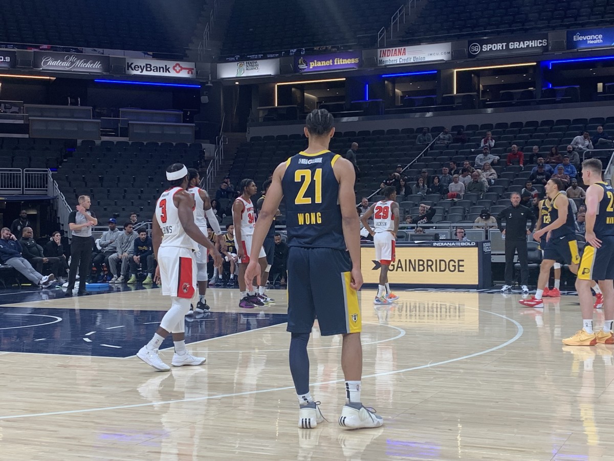 Indiana Pacers Indiana Mad Ants Isaiah Wong